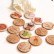 Wooden chips "Whose footprints"