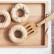 Donuts with a tray